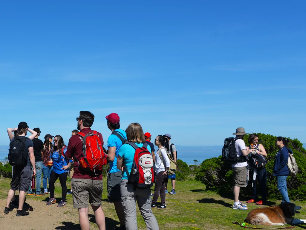 Hiking @ Sweeney Ridge on April 1 2017