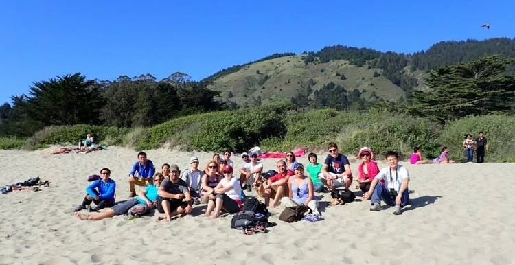 Hiking at Mount Tamalpais