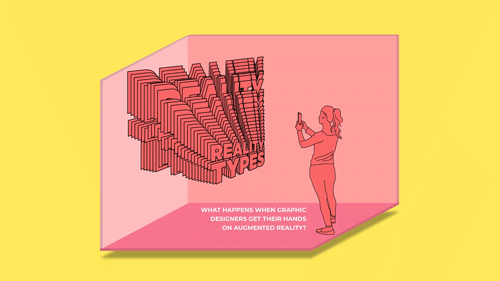Header for a primer on the new frontier of augmented reality typography. Read it here!