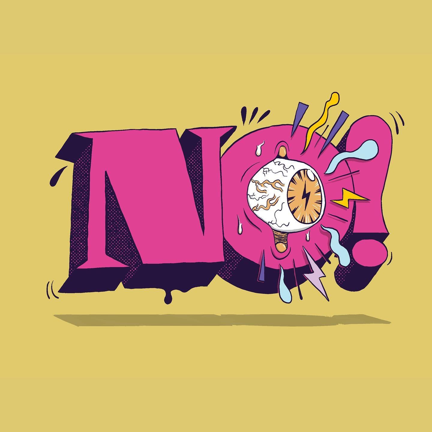 &ldquo;NO!&rdquo; Levels of Agreement (1/5).
Just finished this series, this is an idea I&rsquo;ve been fooling around with. Am thinking about another name for the series but here we are so far.  #graphicdesign #typography #thedesignblacklist #albuma