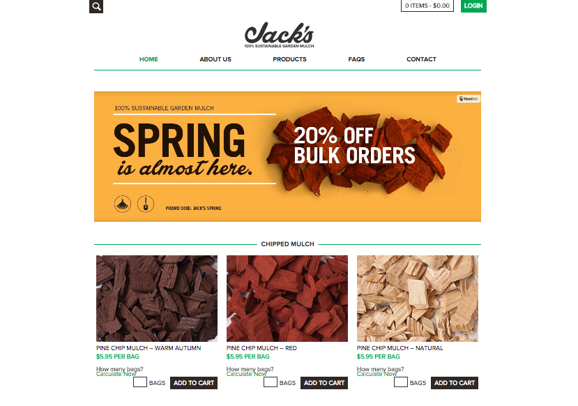 Website copy | Jack's Mulch