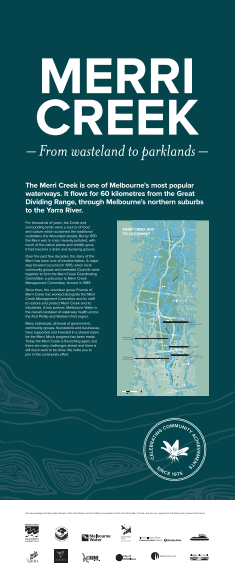 Banner copy and editing | Merri Creek Management Committee