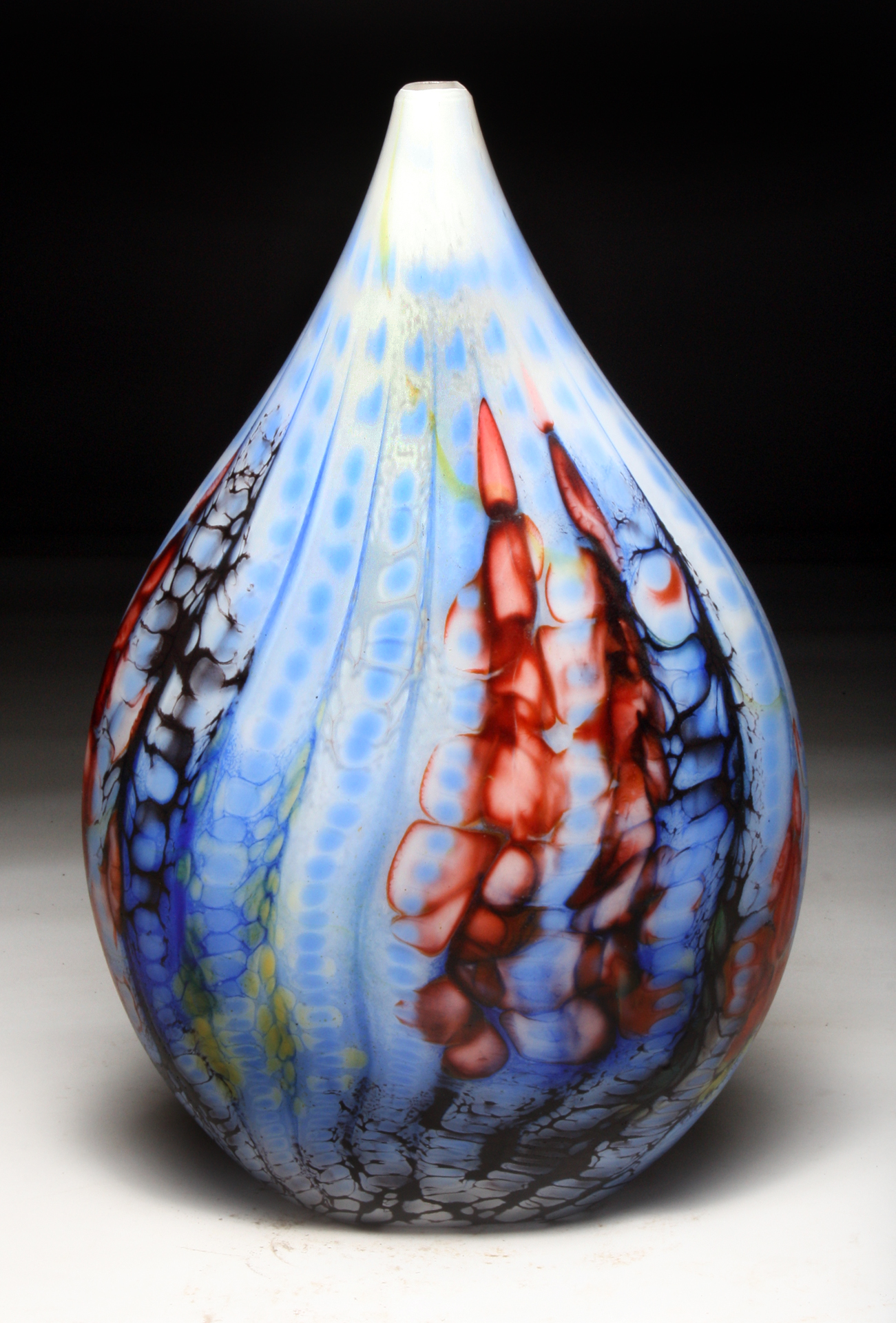 Tear Drop Spine Vase