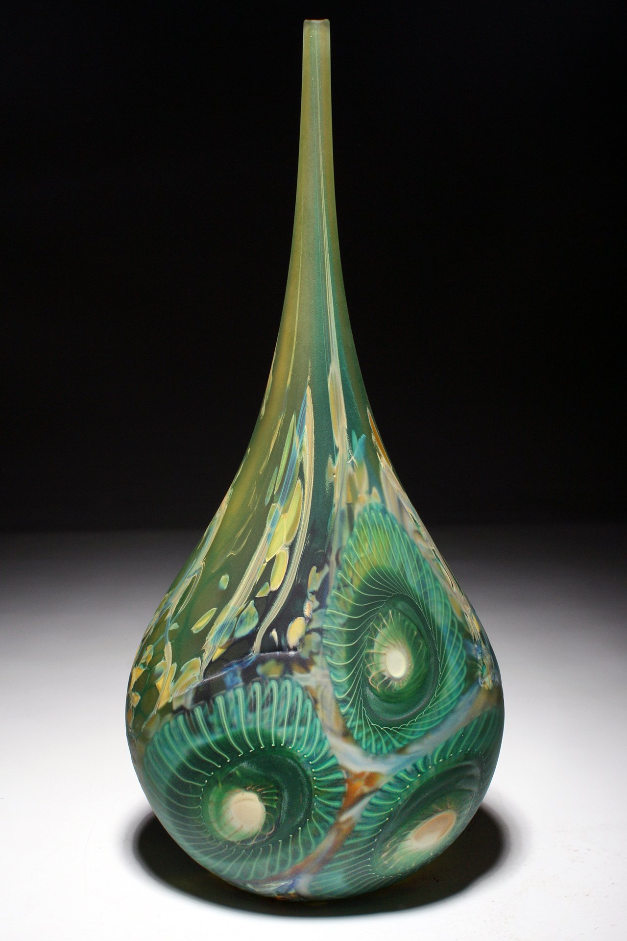emerald trio tear drop