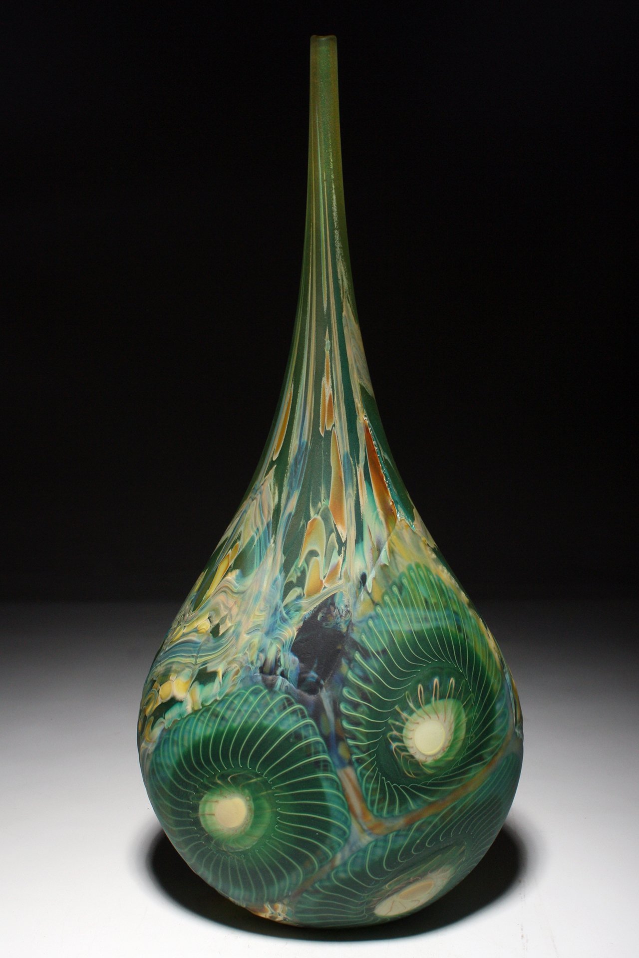 emerald trio tear drop