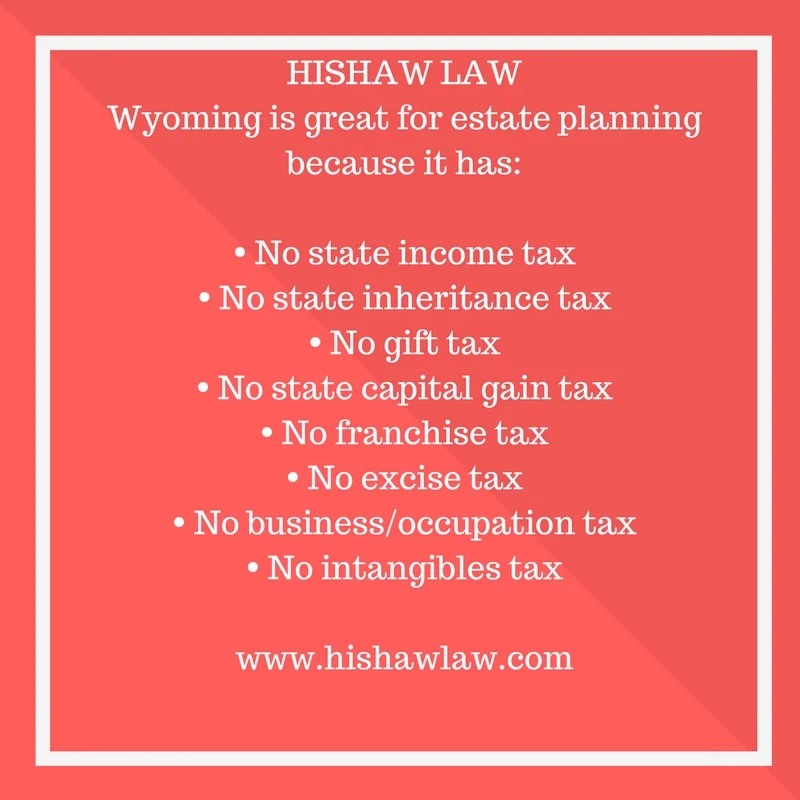 #Estate #Planning #Tax #Advantages of #Wyoming