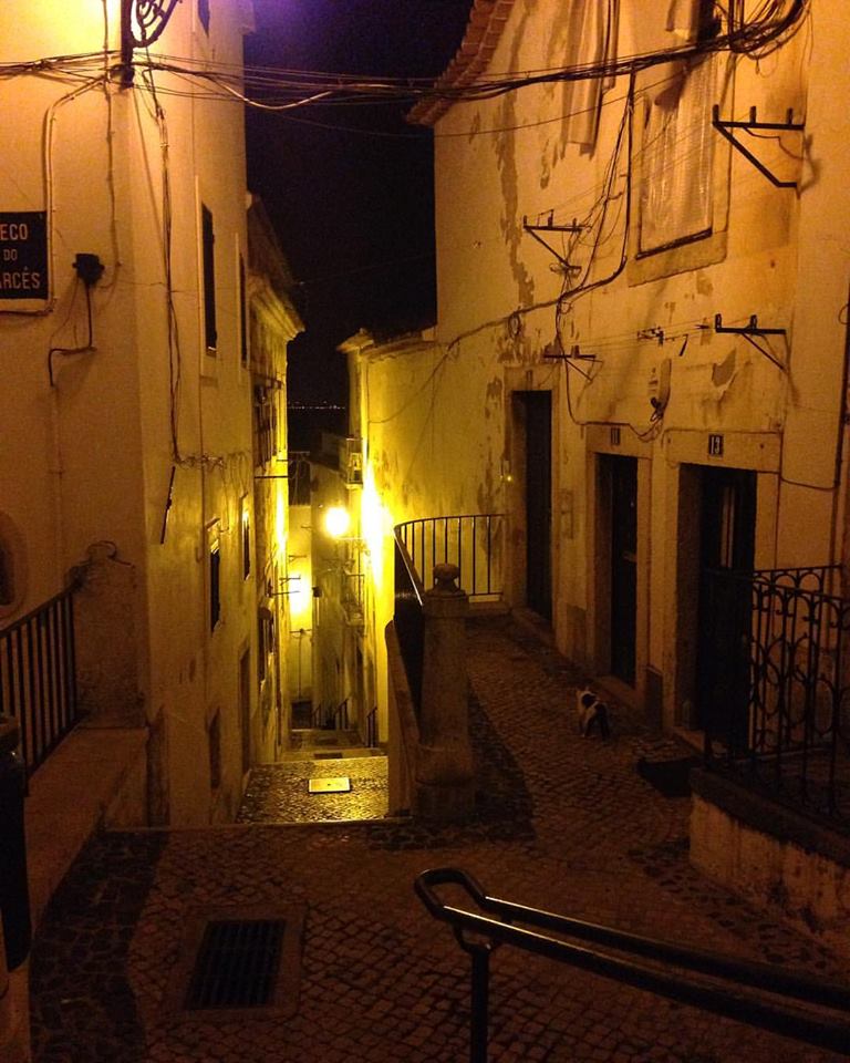 At night the streets were quiet and had a spooky Halloween feel, which I loved.