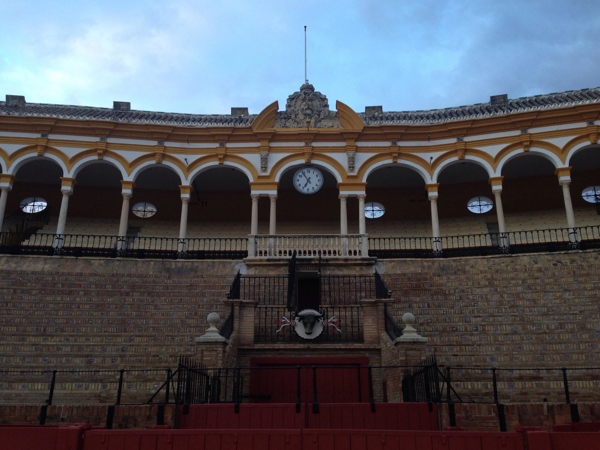 The Bull Ring in Sevilla. I took a guided tour with family while they were in town visiting.