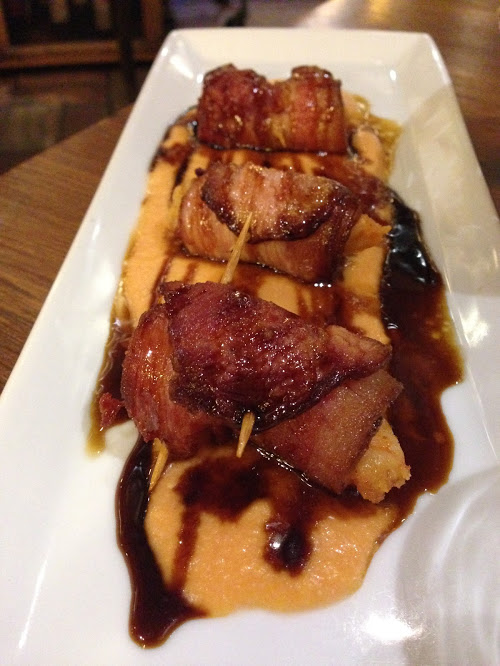 Incredible tapa I had during a meeting with my intercambio, Mario!