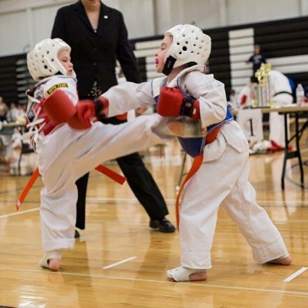 Fearless. Confident. Focused. @jeanbug5 #bozeman #taekwondo #sparring #martialarts #selfdefence