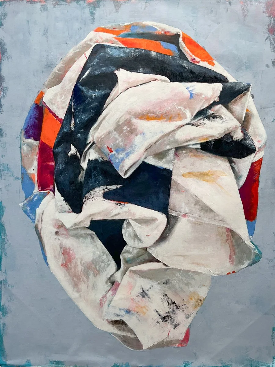 Drop 3 - 36 X 48 in. Oil on canvas - 2026  (Click image for details)