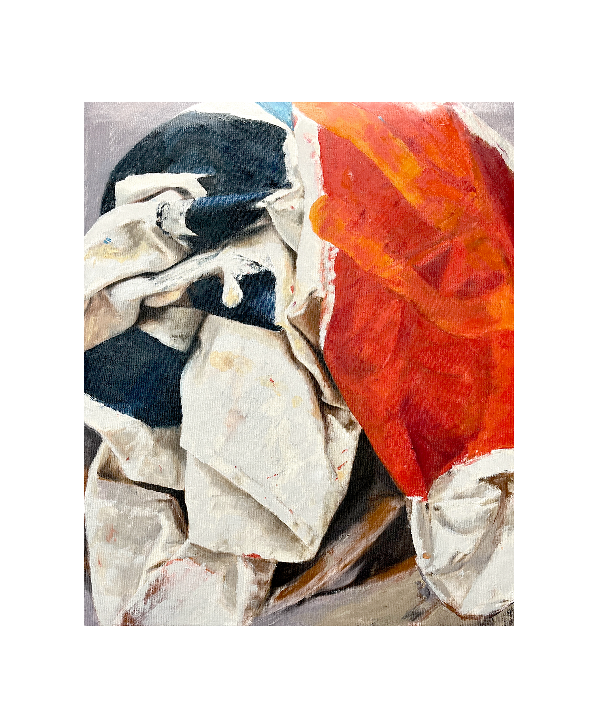 Drop 6 - 20 X 24 in. Oil on canvas - 2026 (Click image for details)
