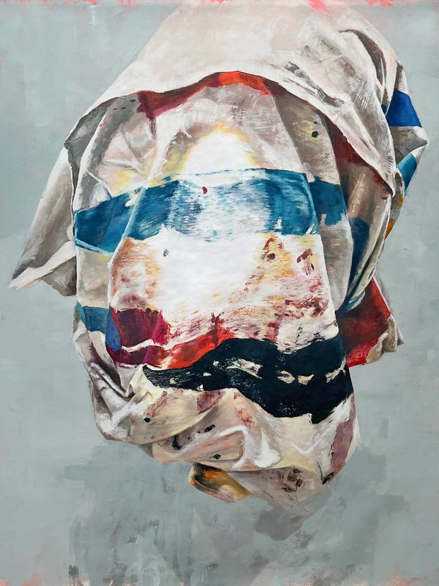 Drop 2 - 36 X 48 in. Oil on canvas - 2026  (Click image for details)