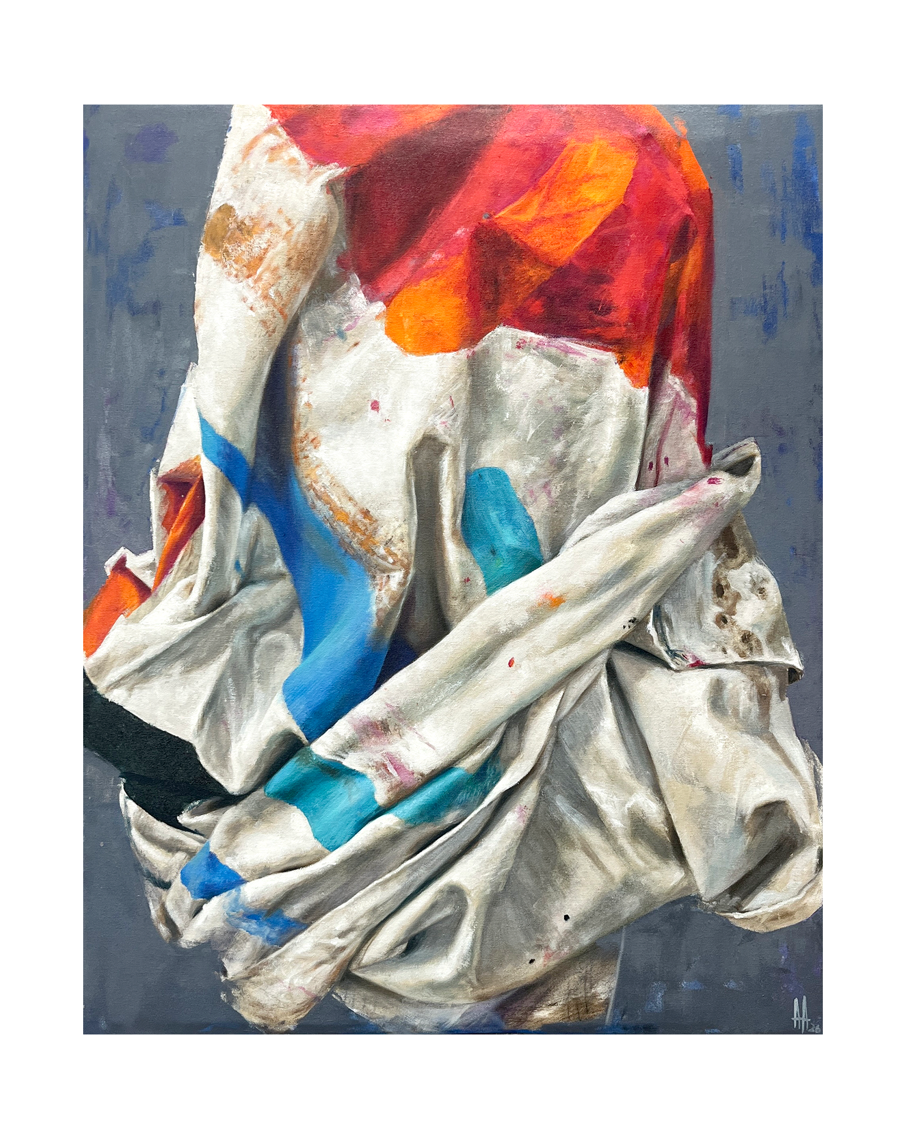 Drop 5 - 24 X 30 in. Oil on canvas - 2026 (Click image for details)

