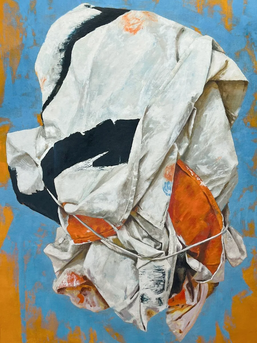 Drop 4 - 36 X 48 in. Oil on canvas - 2026  (Click image for details)