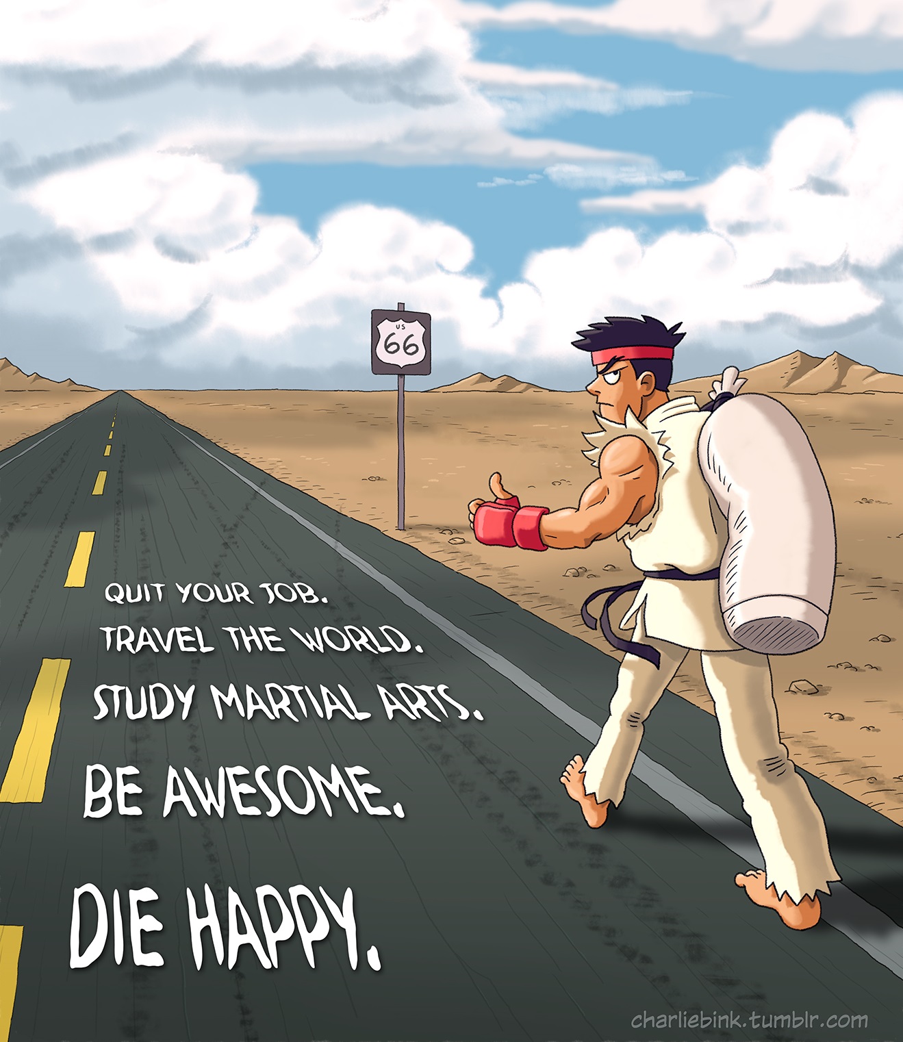 Comic illustration by Charlie Bink . Published with permission; all rights reserved.