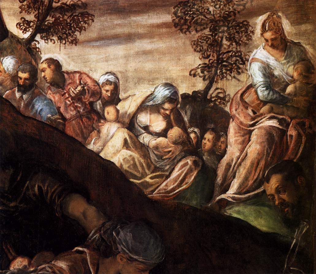 ( The Miracle of the Loaves and Fishes | Tintoretto 1518–1594)