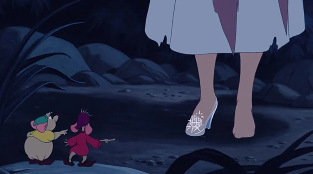 To solve the riddle of how Cinderella can fit into her slippers, she is drawn without toes. However, in real life, we just deal with the pain and consider it normal.