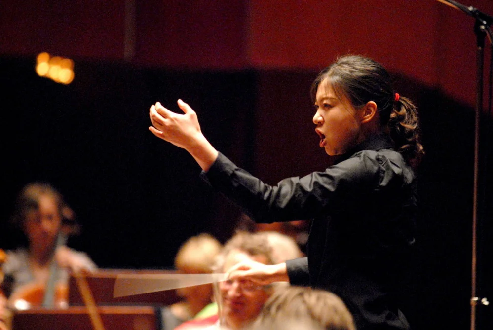 Shi-Yeon Sung was the first woman to win first prize in the Sir Georg Solti International Conductors Competition