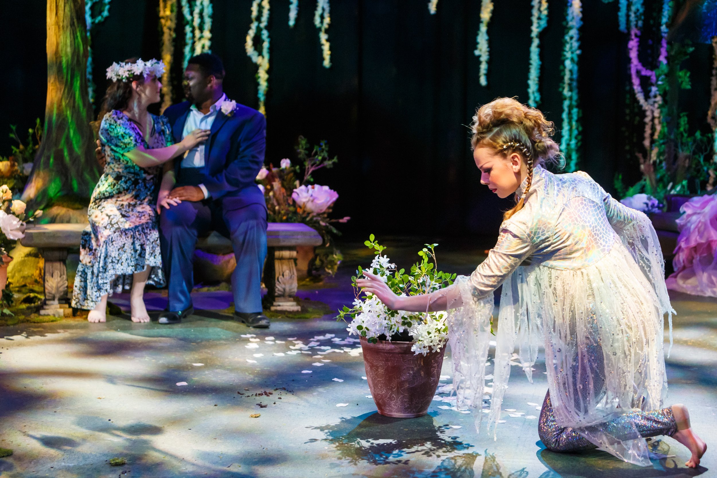 The Rose Elf , Pittsburgh Opera (World Premiere, 2022) Written By: David Hertzberg, Stage Director: Kaley Smith, Scenic: Samantha Pollack, Lighting: Todd Nonn, Costumes: KJ Glimer, Media: Joe Spinogatti