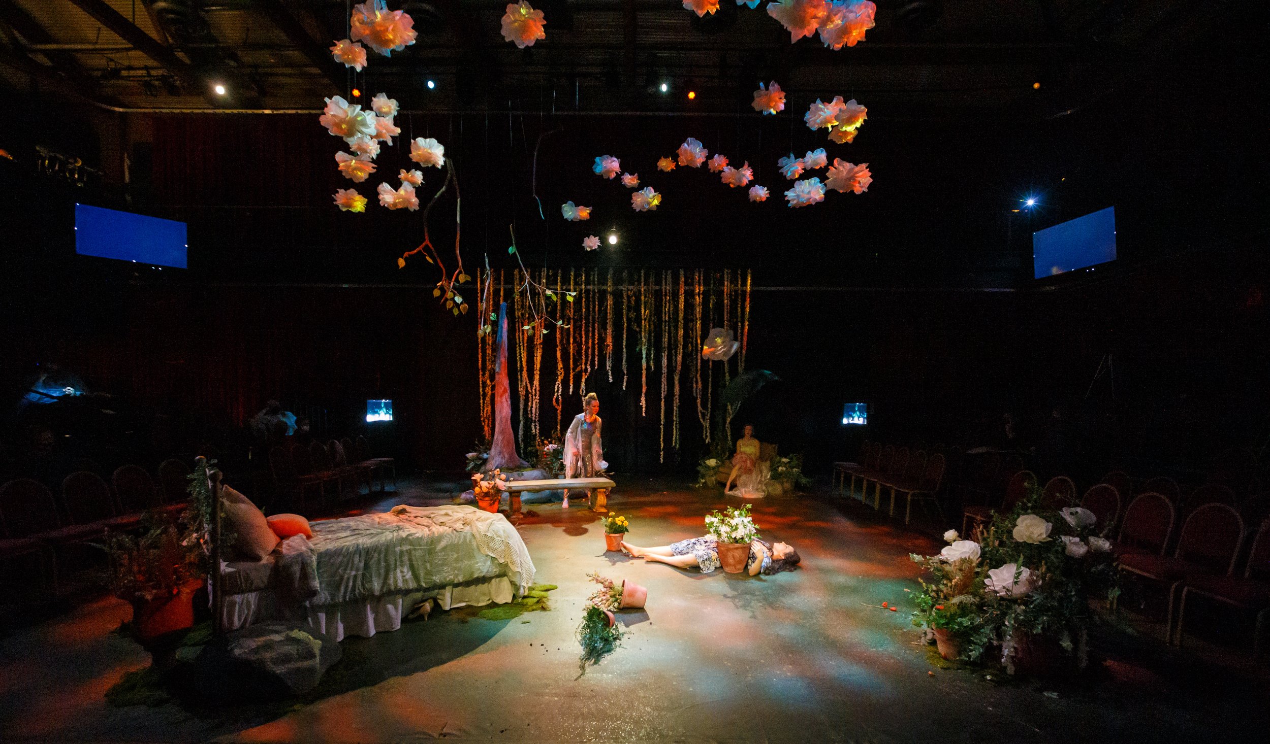 The Rose Elf , Pittsburgh Opera (World Premiere, 2022) Written By: David Hertzberg, Stage Director: Kaley Smith, Scenic: Samantha Pollack, Lighting: Todd Nonn, Costumes: KJ Glimer, Media: Joe Spinogatti