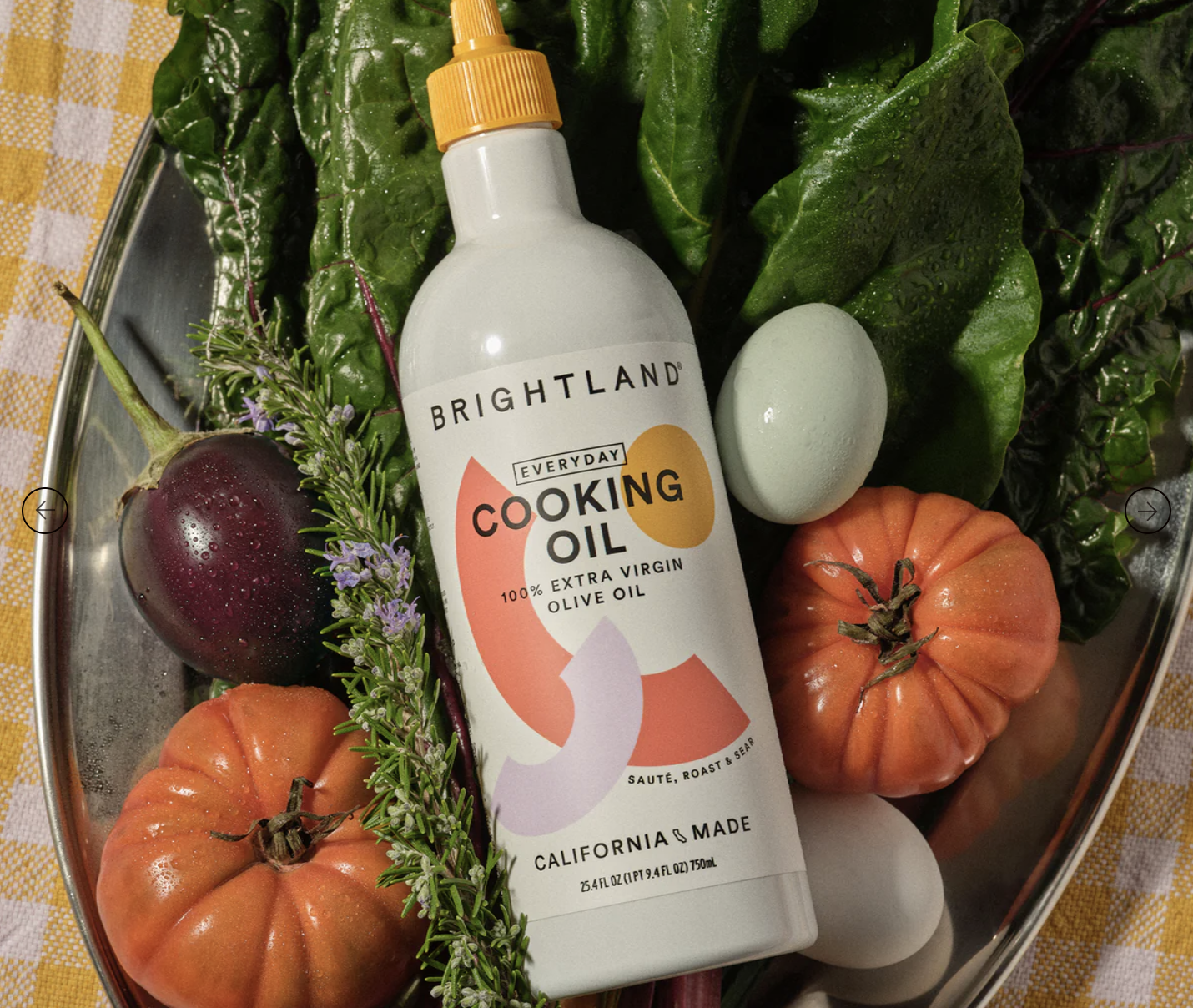   The client:   Brightland is a premium pantry brand known for bringing design, storytelling, and ingredient transparency to categories that have traditionally been treated as commodities. From olive oils and vinegars to pantry essentials, every prod