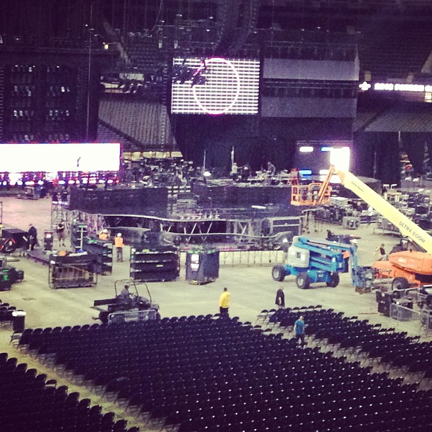 Beyonce's Stage at Essence Fest