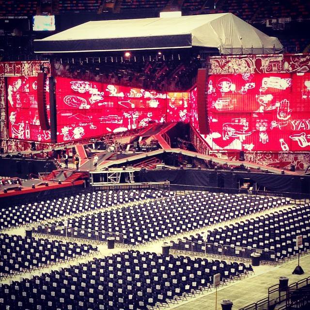 One Direction's Stage