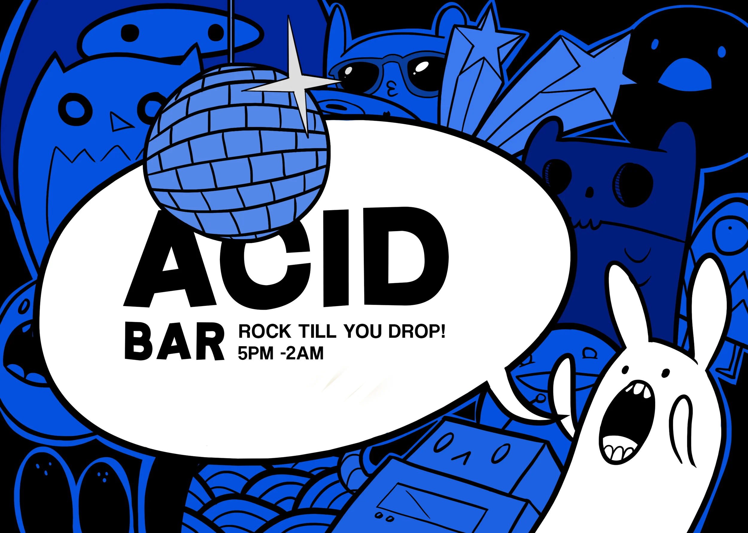 Design for a bar.