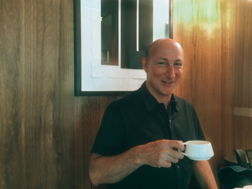 Barry Keldoulis visiting Culture Scouts in 2015