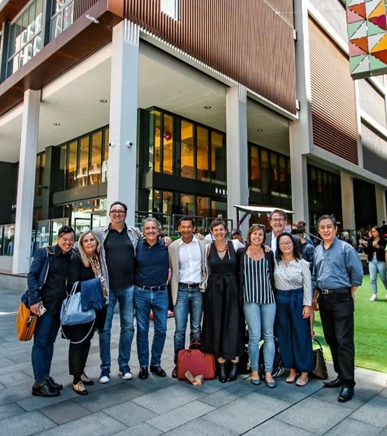 The bright* Team in Darling Square. Image Credit: bright*