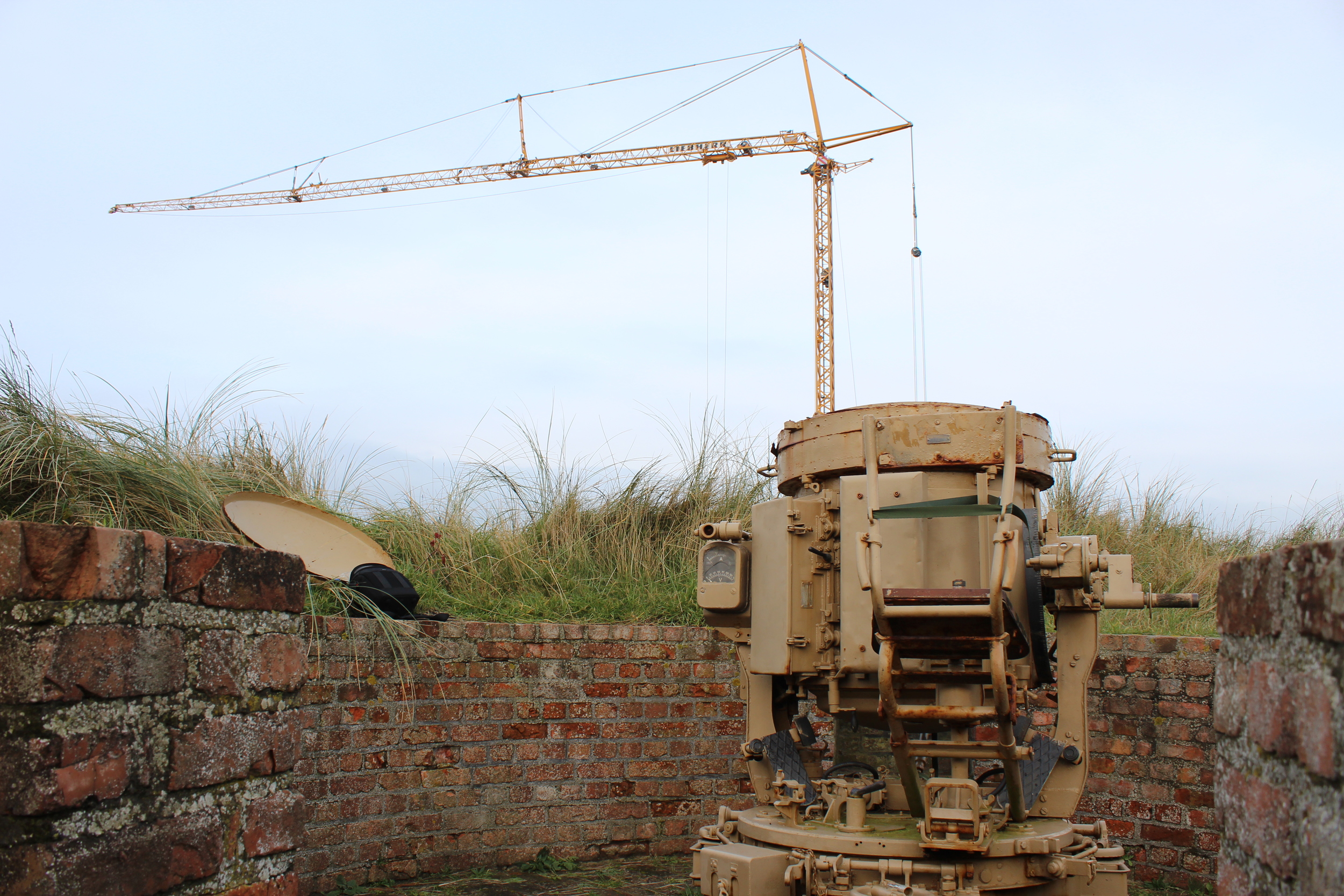  recovery of searchlight from Atlantic Wall 