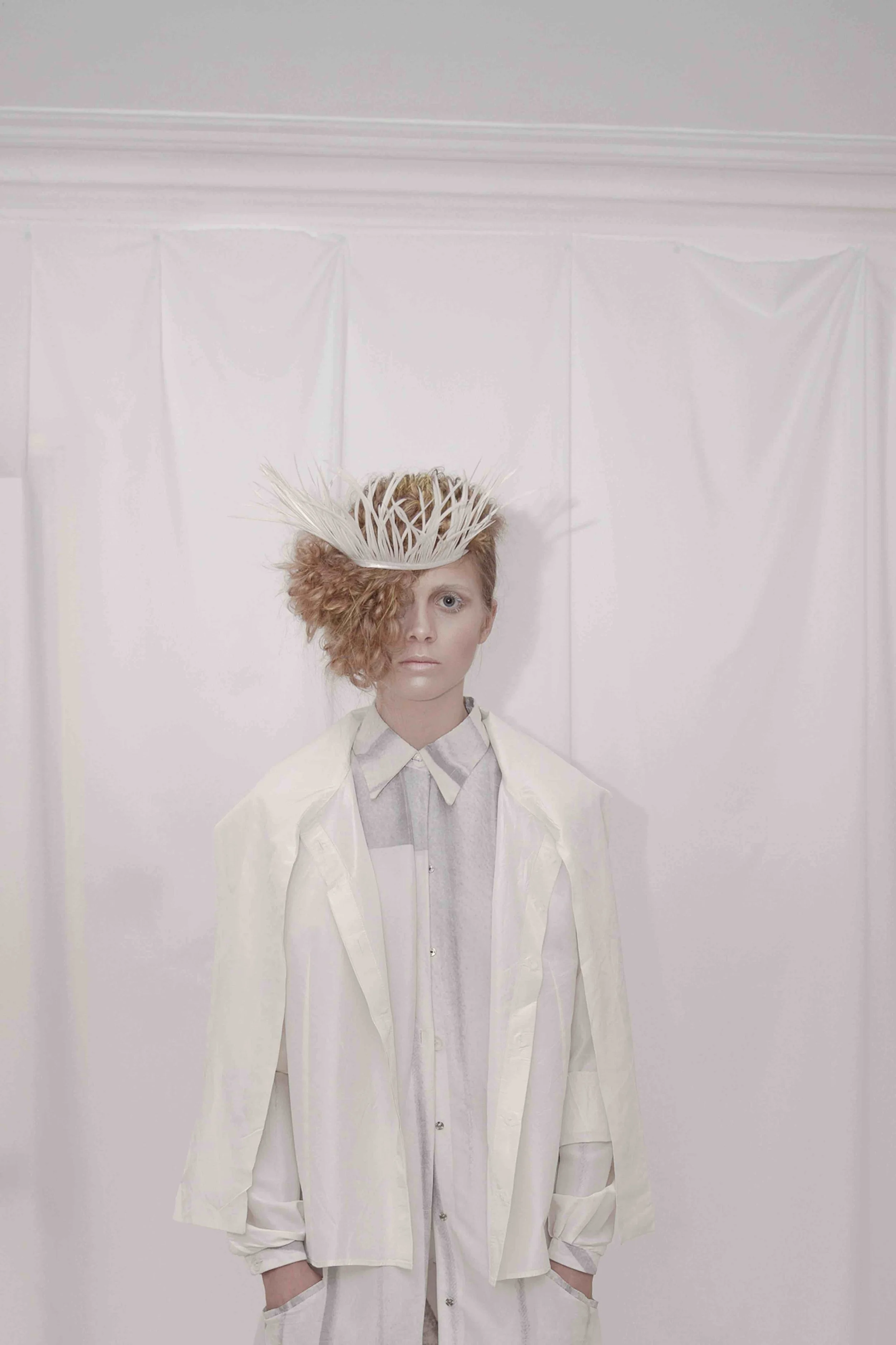 Photographer: Sammy Baxter Hair: Shelley Sumner Makeup: Louise Lerego Stylist: Simon Ekrelius Model: Ruby Lowsley Williams