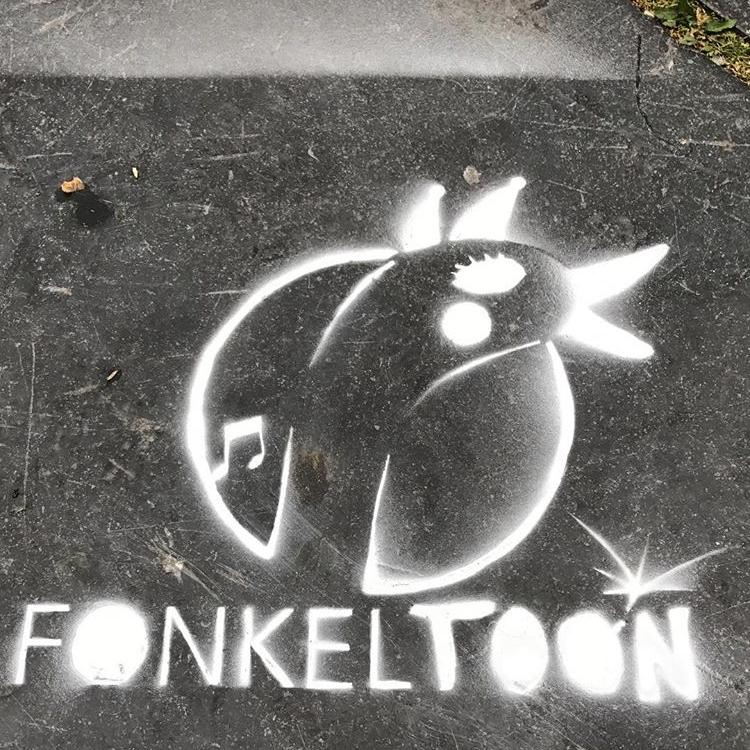 Krijtspray Fonkellogo stad.jpg