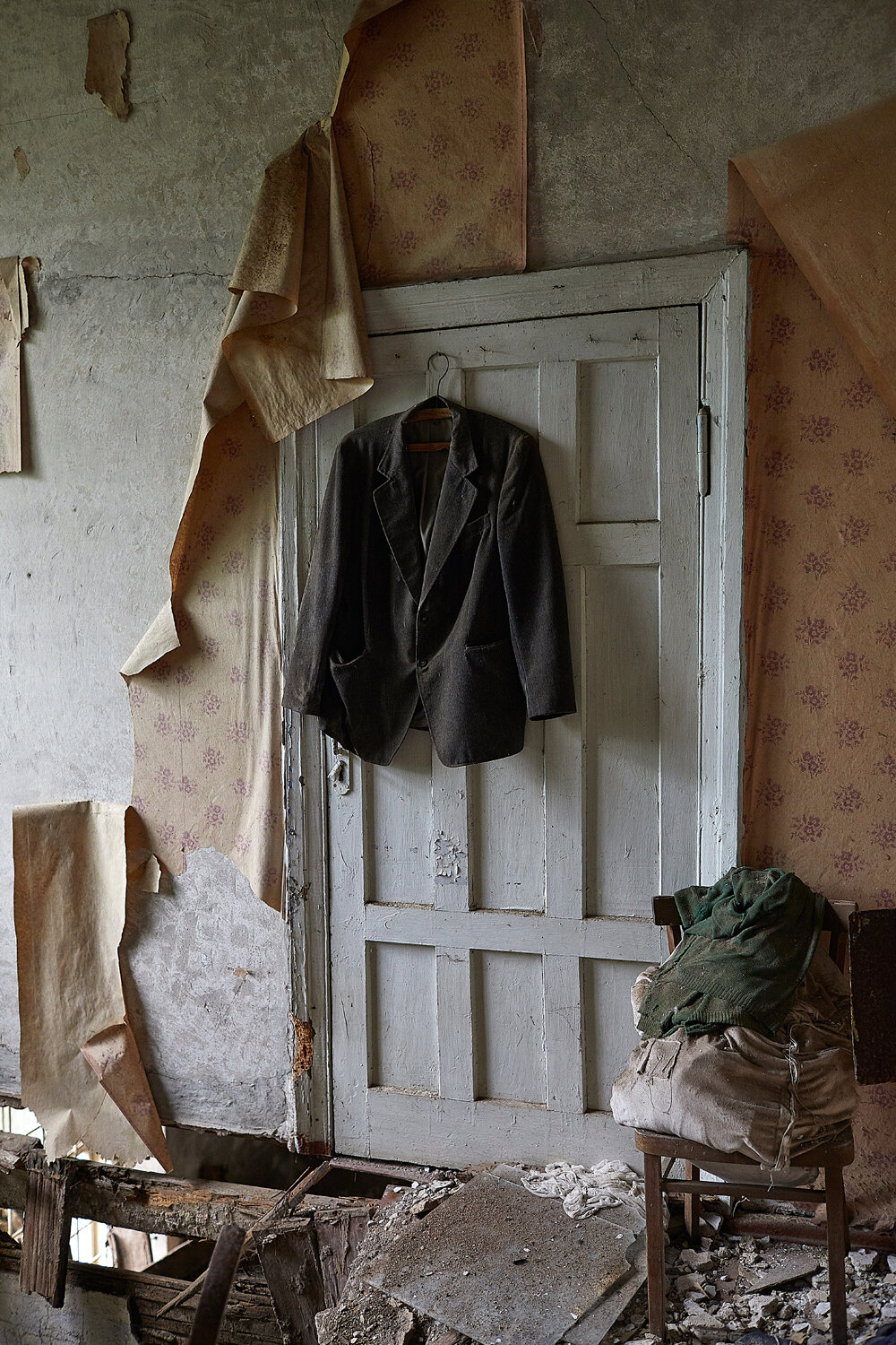 Abkhazia, Akarmara, 19/07/2019. The abandoned Akarmara village. Today Akarmara is called a ghost town.