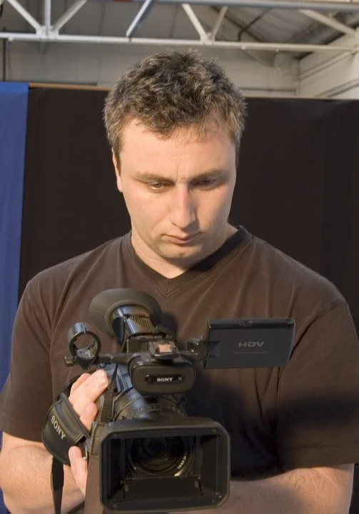 Cameraman at Passion TV (no, it wasn't a dodgy porn site)