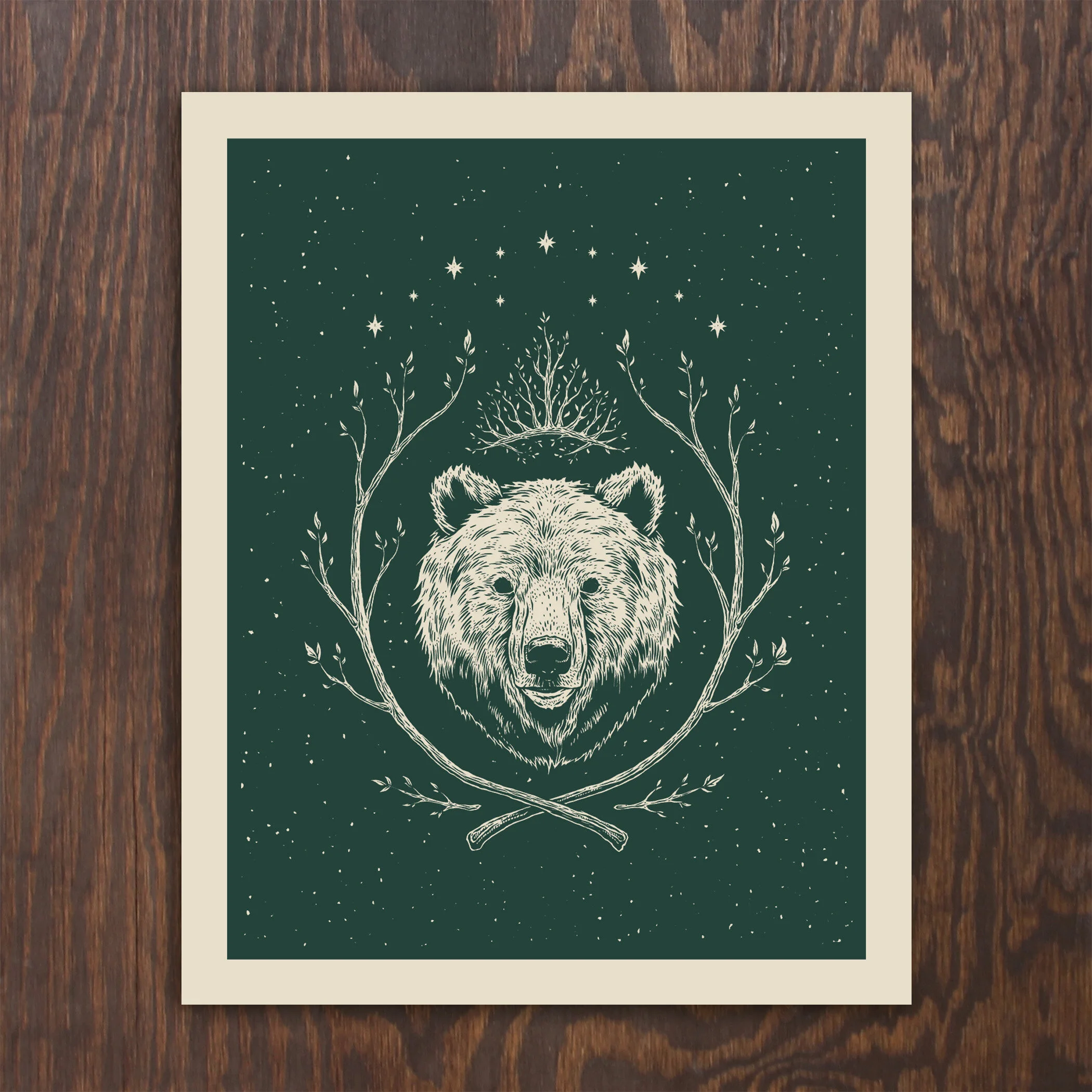 King Bear Screenprint