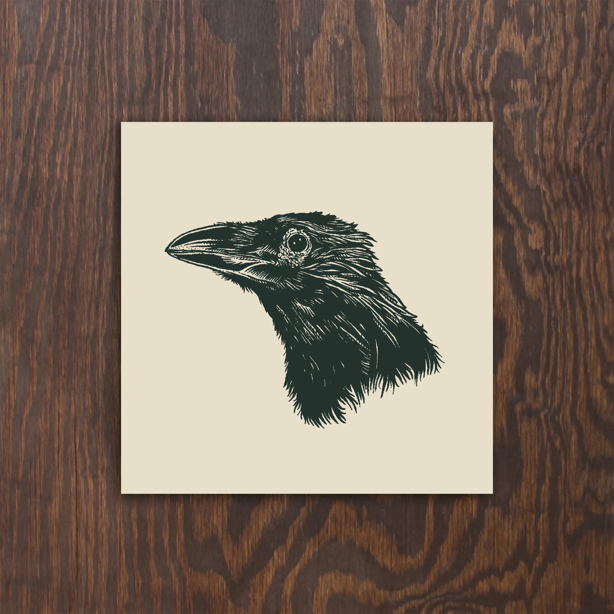 Crow Screenprint