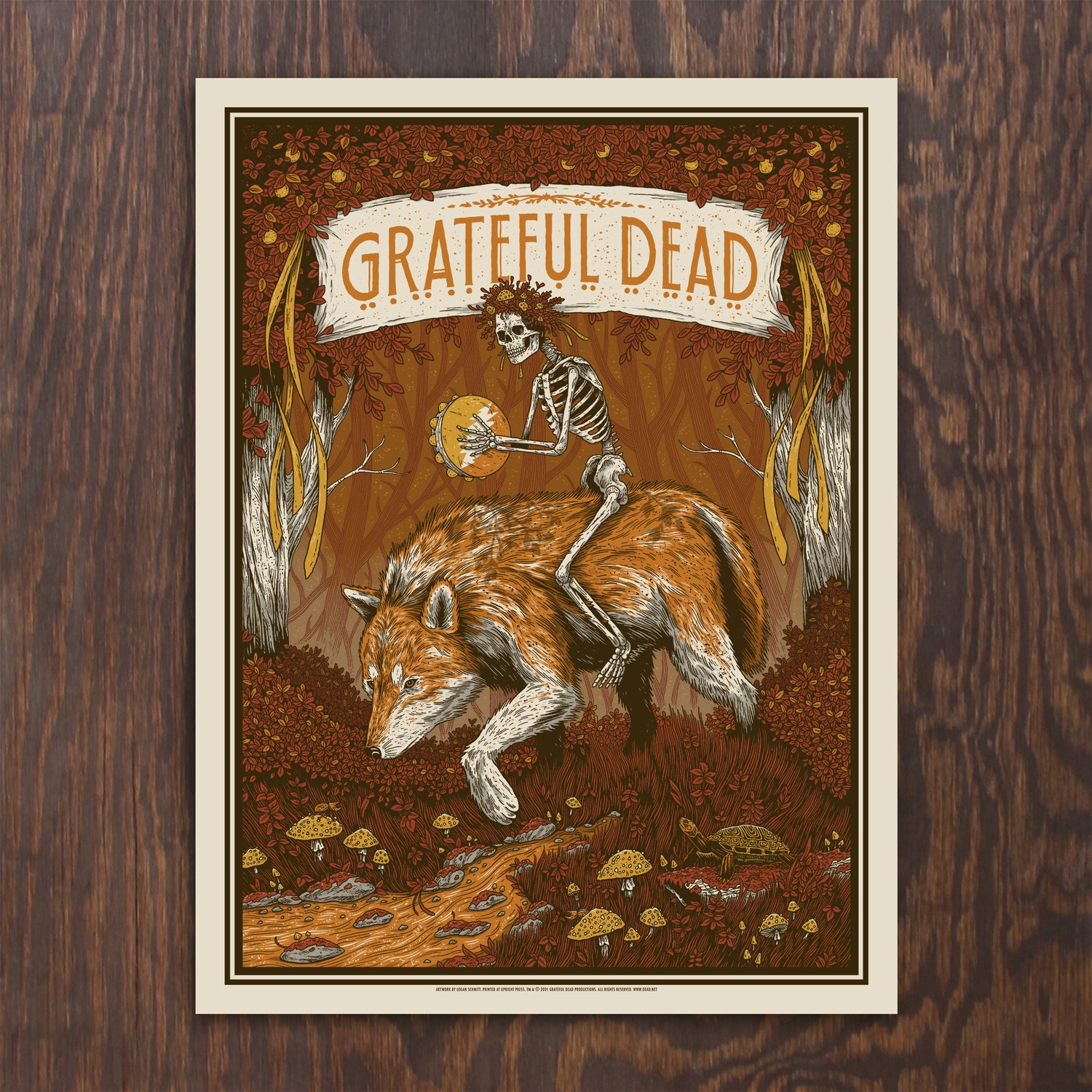 The Grateful Dead Skull And Roses Print – Poster Museum, 51% OFF