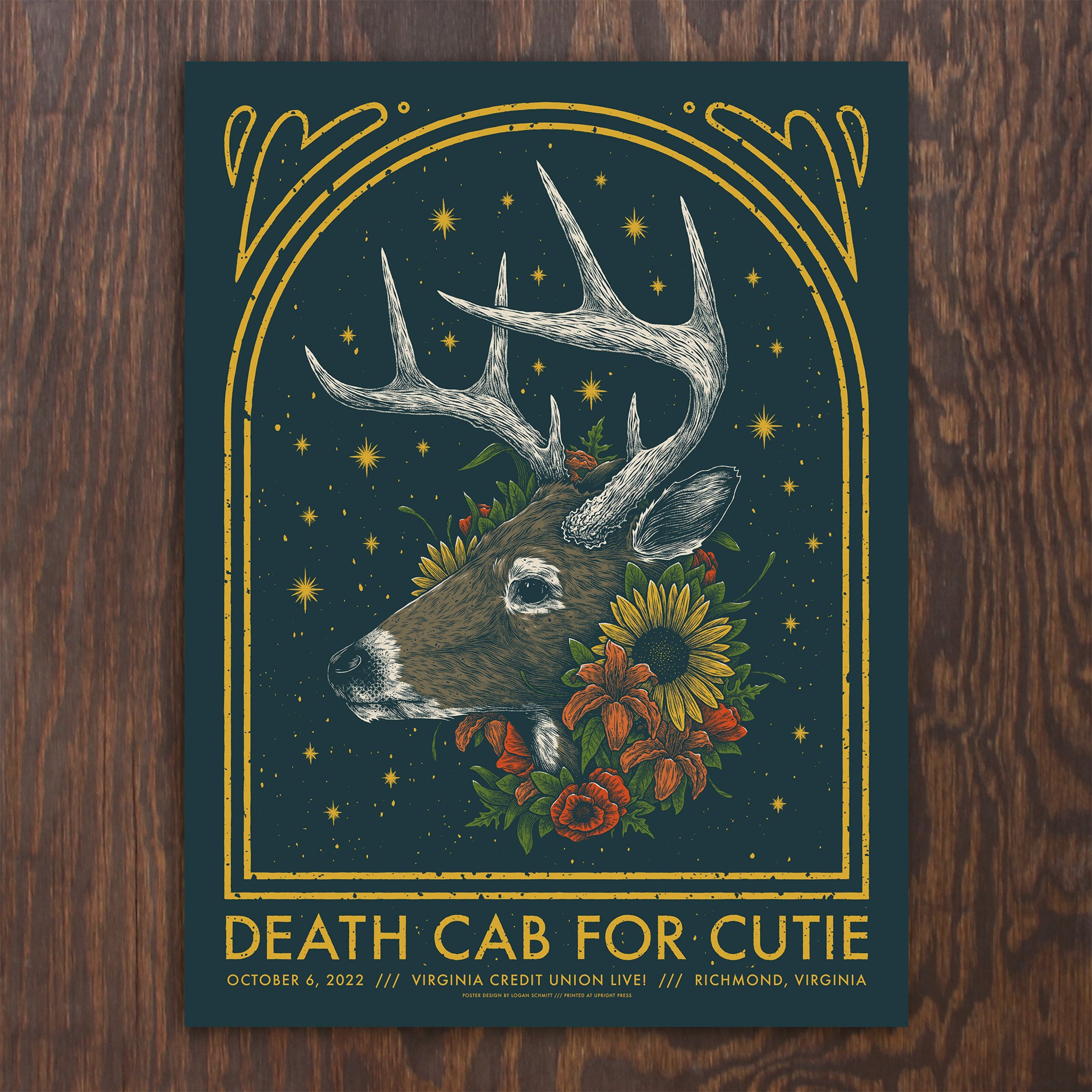 Death Cab For Cutie Poster Richmond