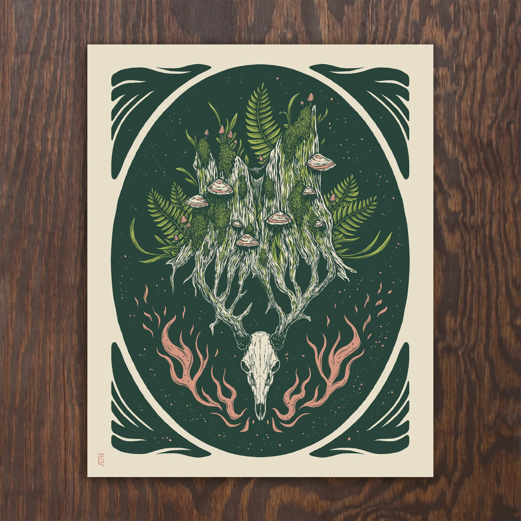 Old Growth Screenprint