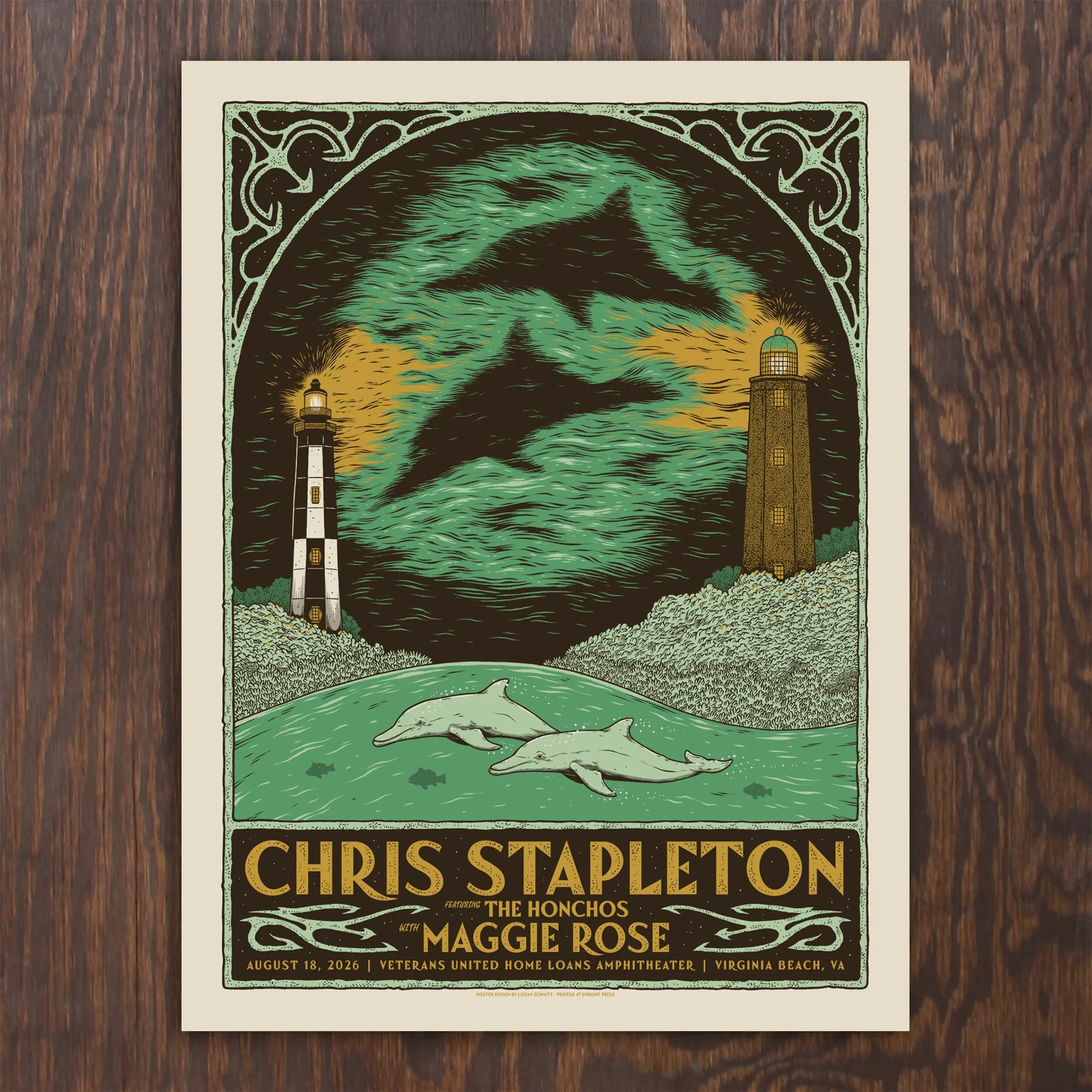 Chris Stapleton Poster Virginia Beach