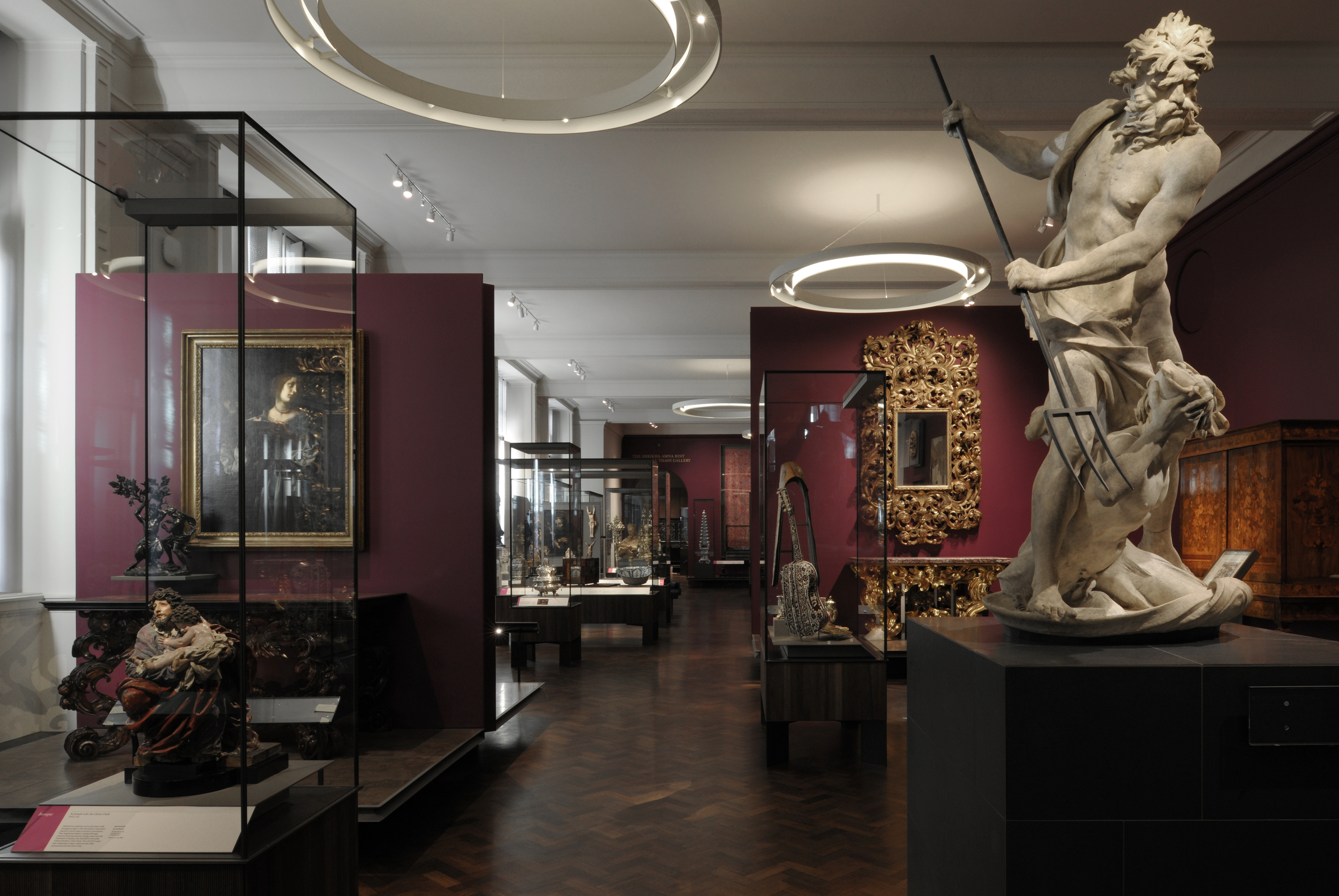  The V&amp;A's  Europe 1600-1815 galleries  reopened to the public in December 2015 after a four-year £12.5m renovation. 