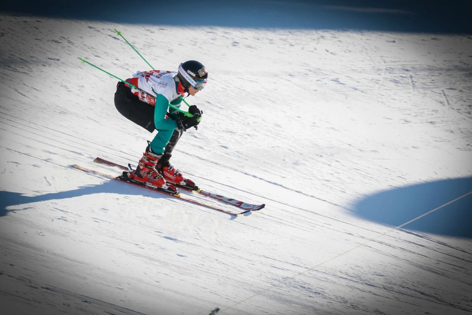 Heather Skis for Gold