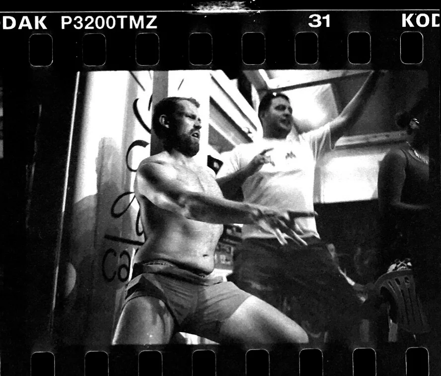 TMax P3200 scanned negative