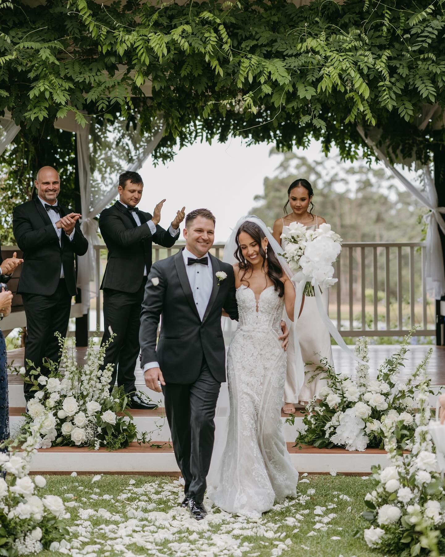 Just married ~ S + P 🤍 All their floral details captured beautifully by @fleetingmoments.photographs 🤍🌿🤍