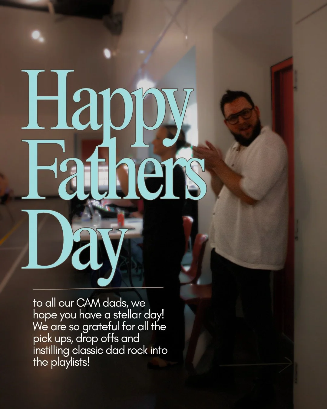 Happy Father&rsquo;s Day to all our CAM dads 🤘🏽 May the Dad Rock Playlists and your jokes live on forever and ever 🎸