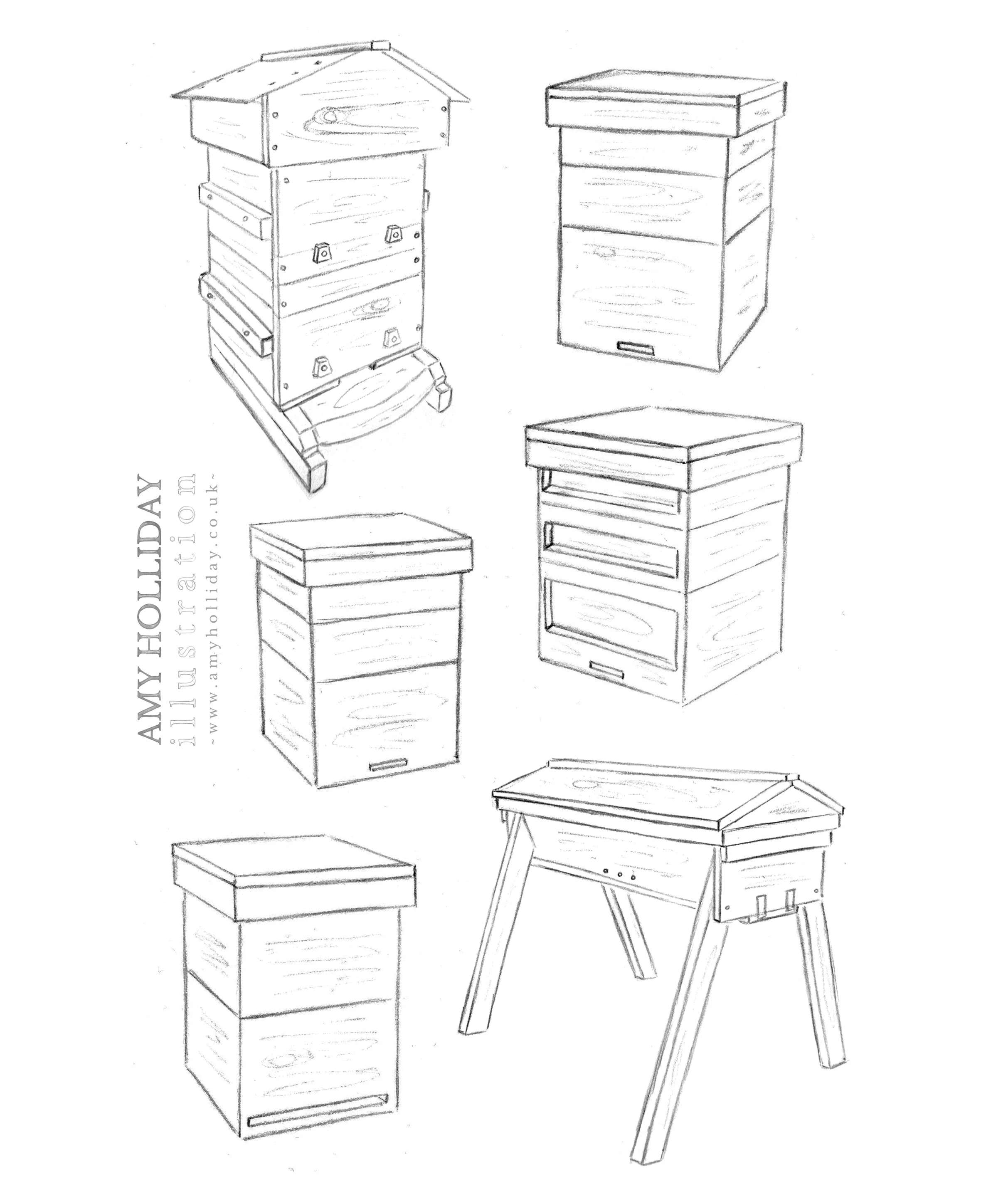 new beehives beekeeping bible sketch 300 c.jpg