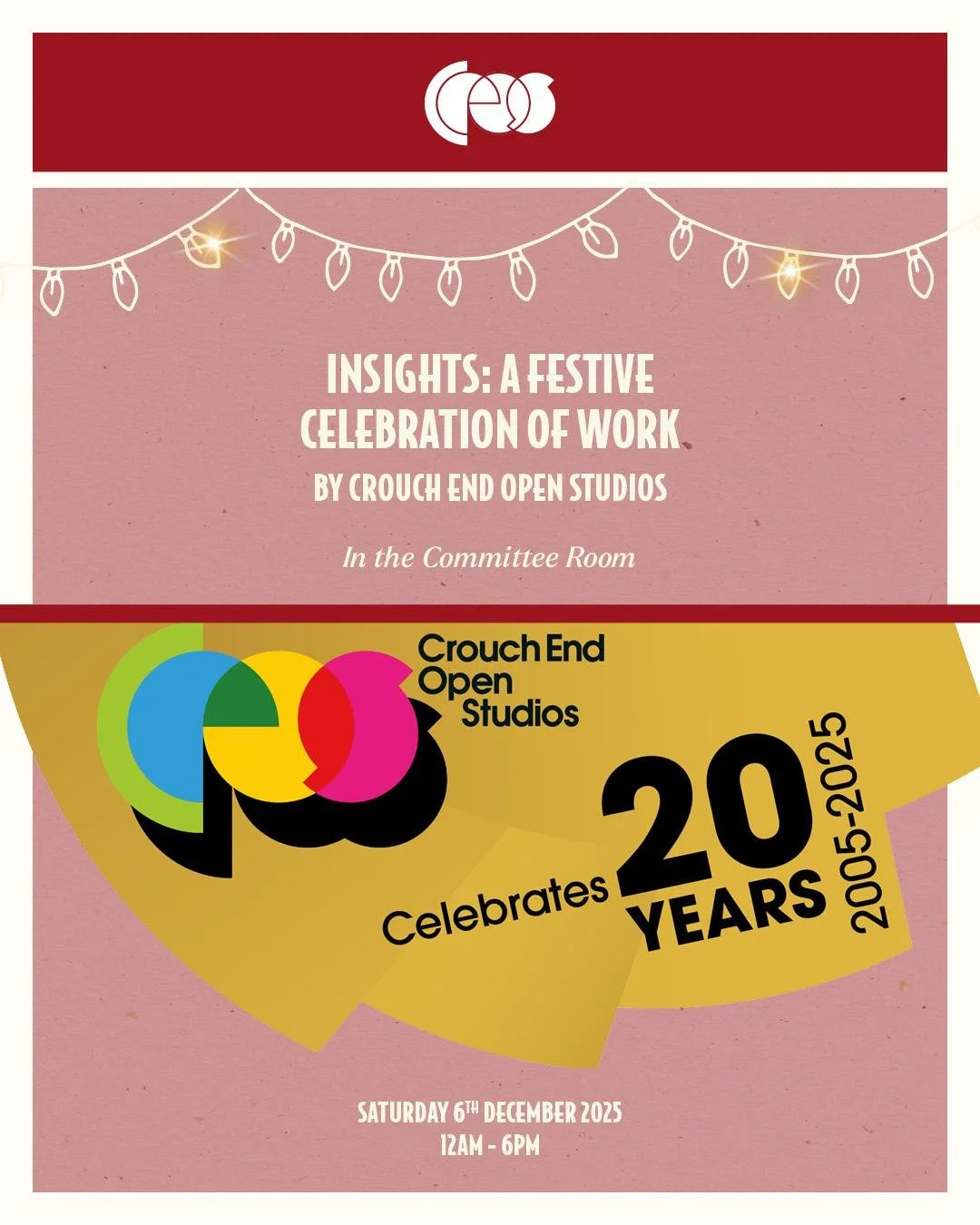 Hornsey Town Hall 6-11 December 2025