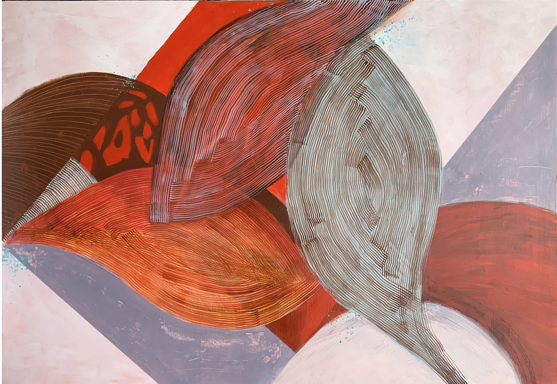 CONTOUR 61 x 91cm by Jo Angell